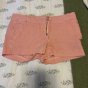 J. Crew Women’s Seersucker Striped Shorts (Size 2)